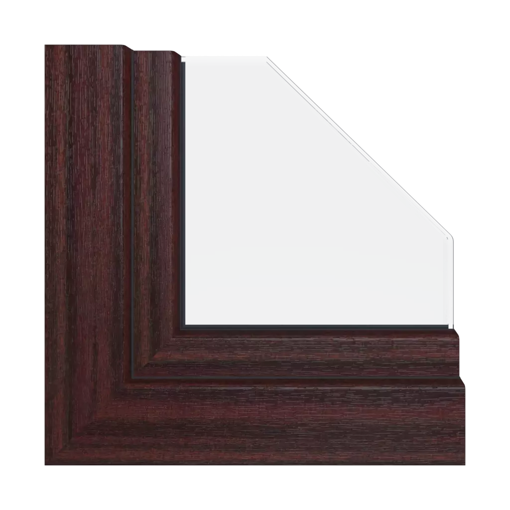 Mahogany products pvc-windows    