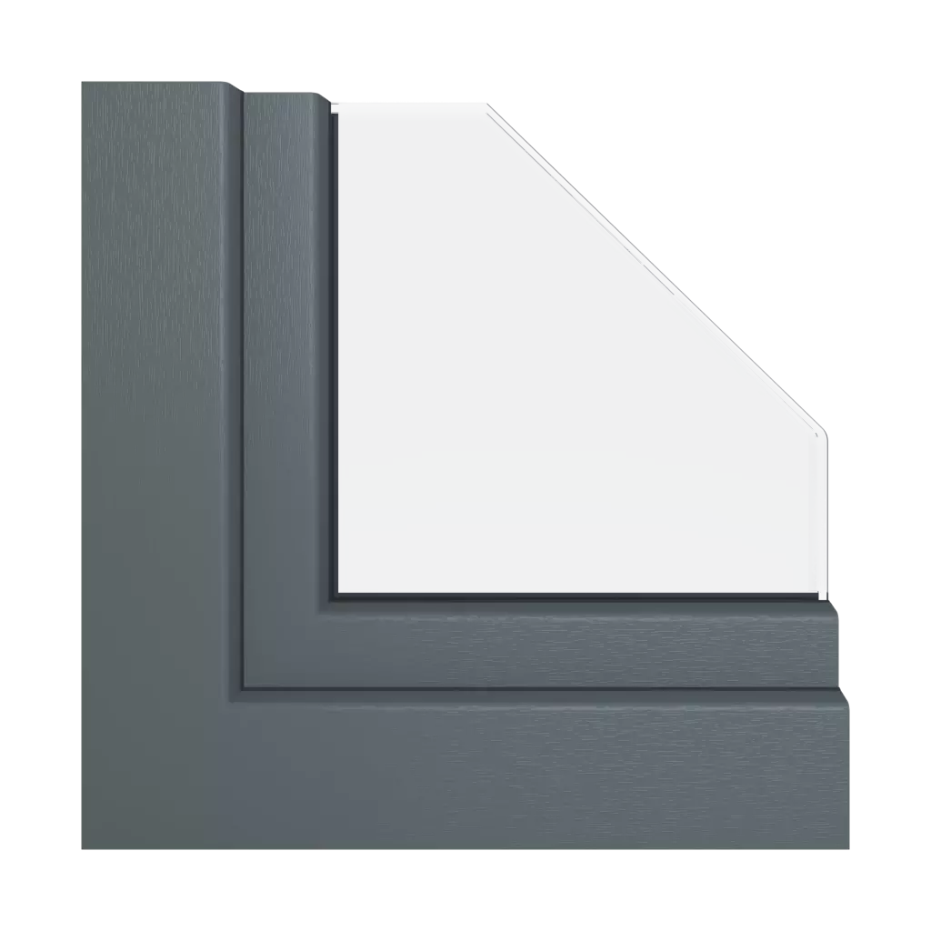 Anthracite gray ✨ windows window-profiles aluplast monoblock