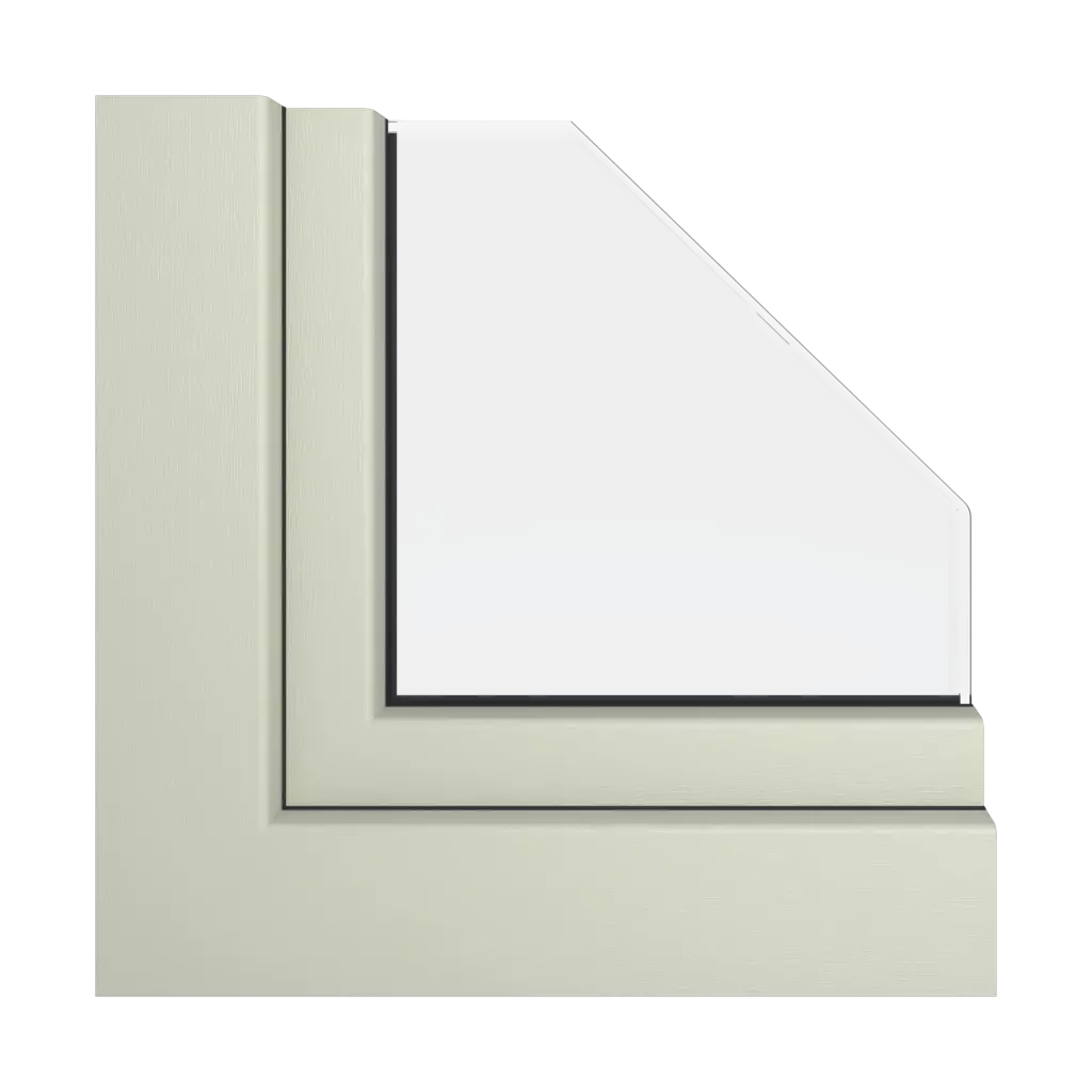 Gray beige windows window-profiles aluplast ideal-neo