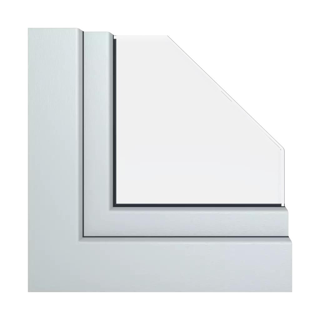 Textured gray windows window-color aluplast-colors textured-gray