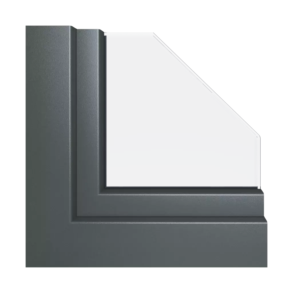 Aludec gray anthracite windows window-profiles aluplast energeto-neo-md