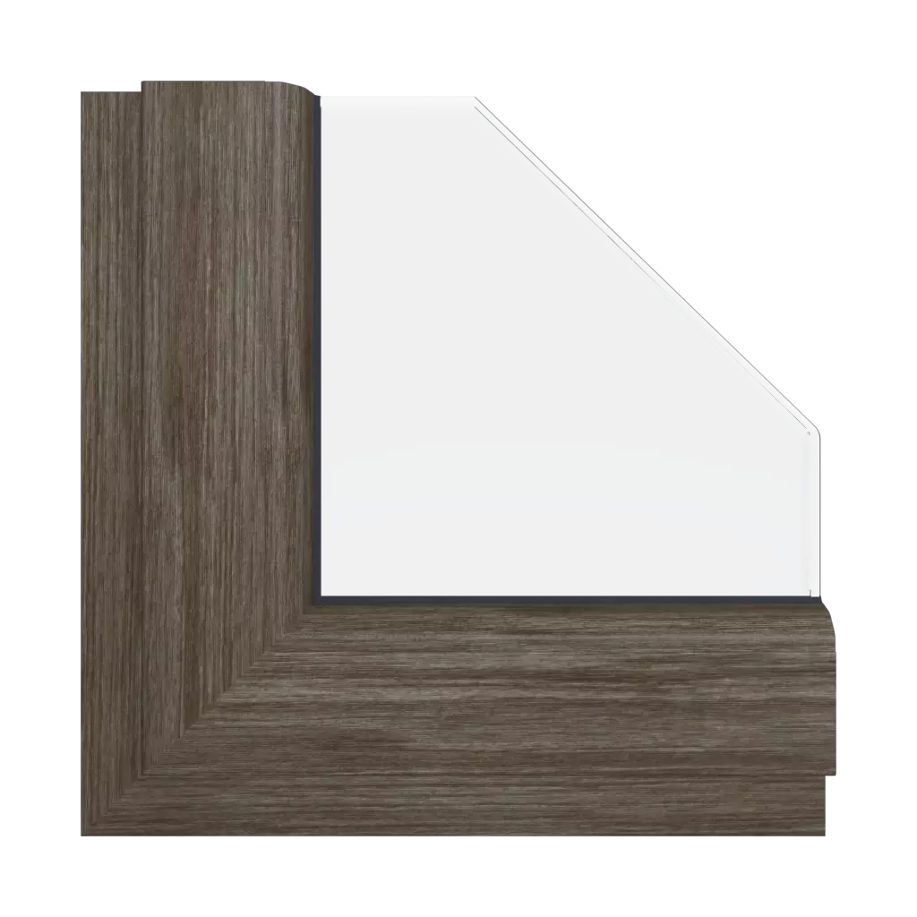 Brown sheffield oak windows window-color aluplast-colors brown-sheffield-oak interior