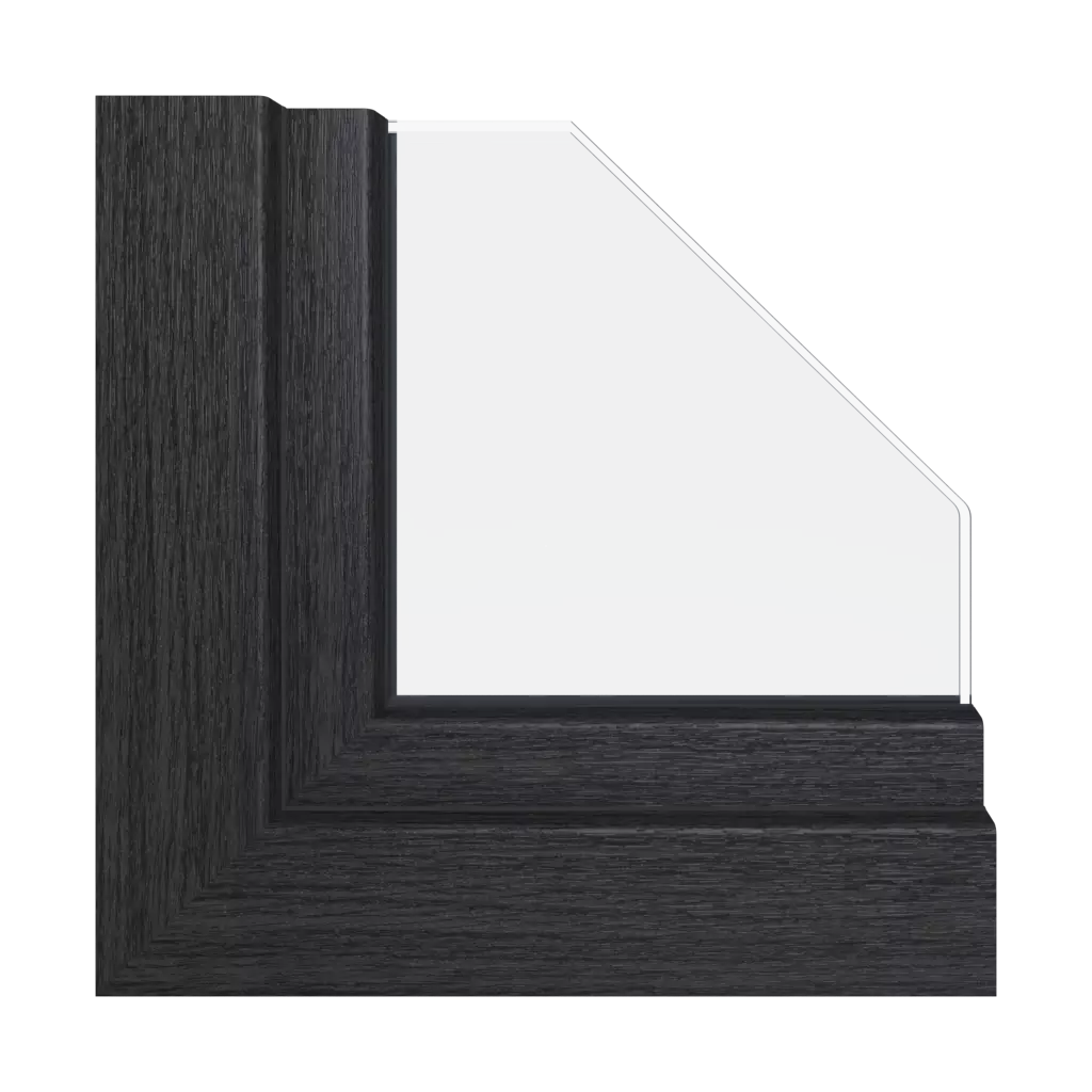 Gray oak windows window-color schuco-colors   