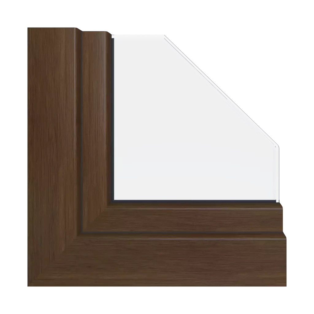 Realwood amaranth oak windows window-profiles gealan s-8000