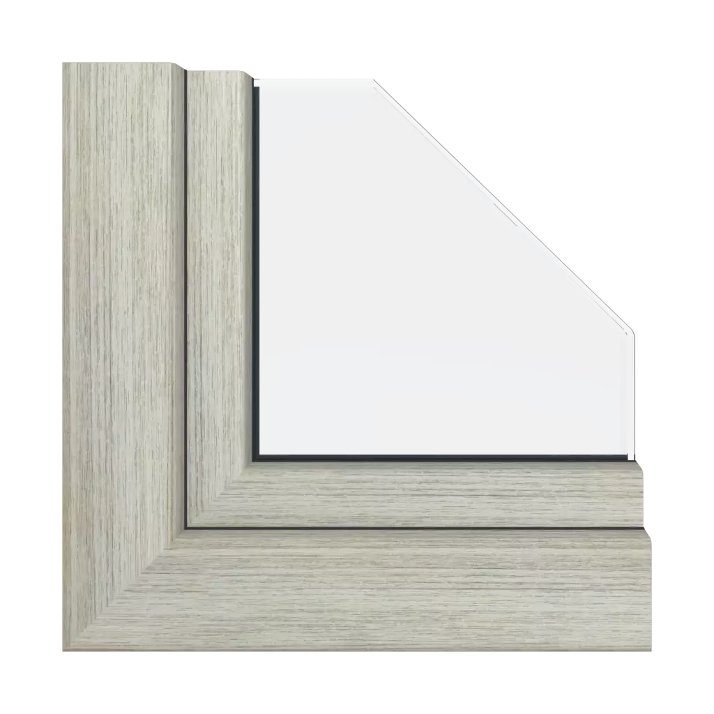 Realwood Scandinavian oak windows window-profiles gealan linear