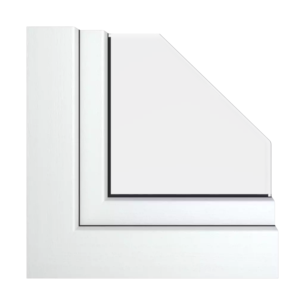 Brilliant white RAL 9003 windows window-color gealan-colors brilliant-white-ral-9003