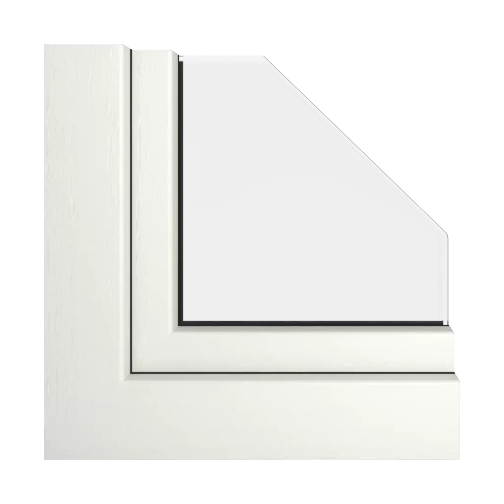 RelWood RAL 9010 pure white windows window-profiles gealan linear
