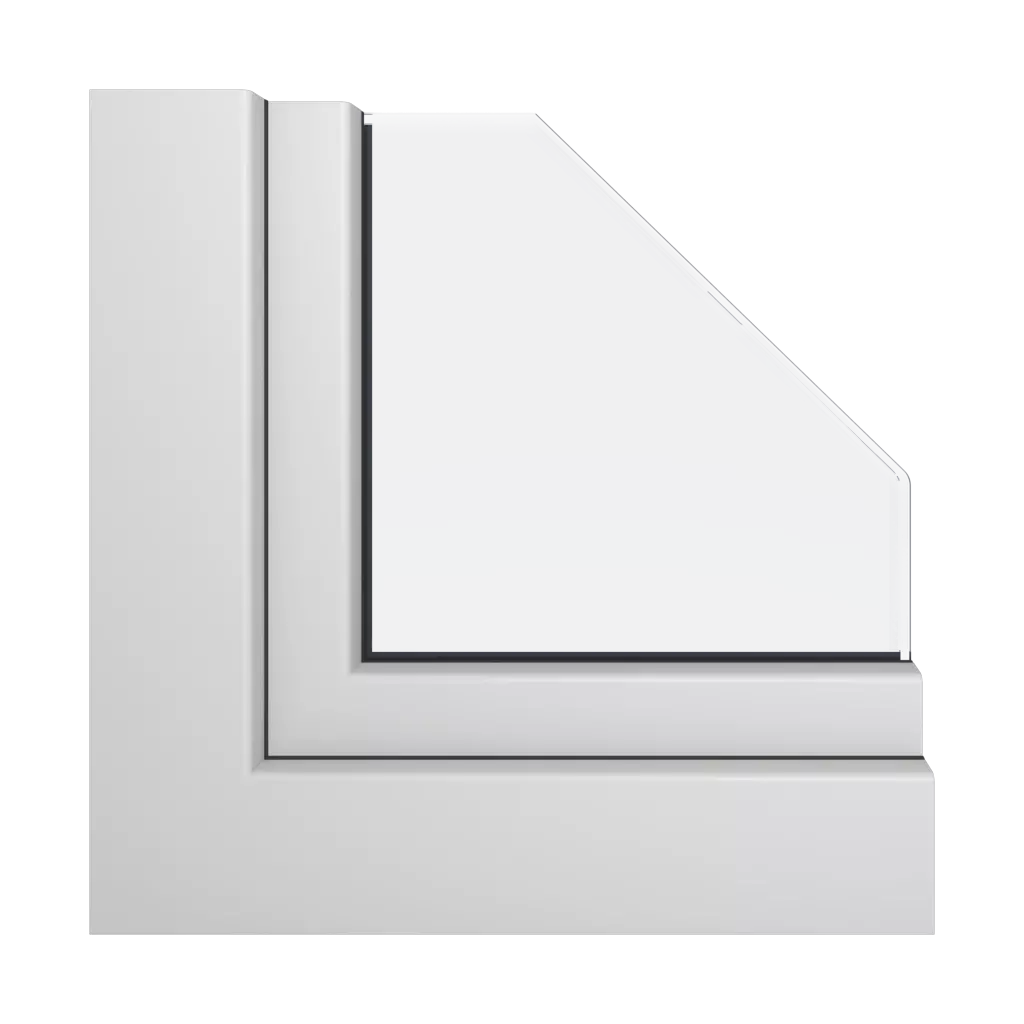 Signal gray smooth RAL 7004 windows window-profiles gealan s-9000