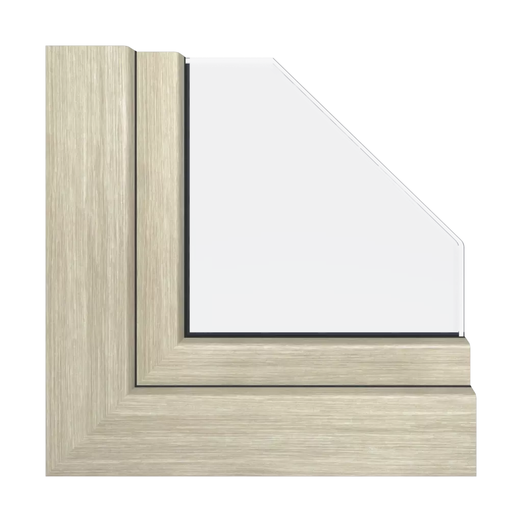 Bleached oak ✨ windows types-of-windows triple-leaf vertical-asymmetric-division-70-30 