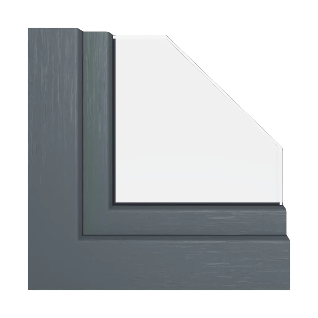 RealWood RAL 7016 Anthracite windows window-profiles gealan s-9000