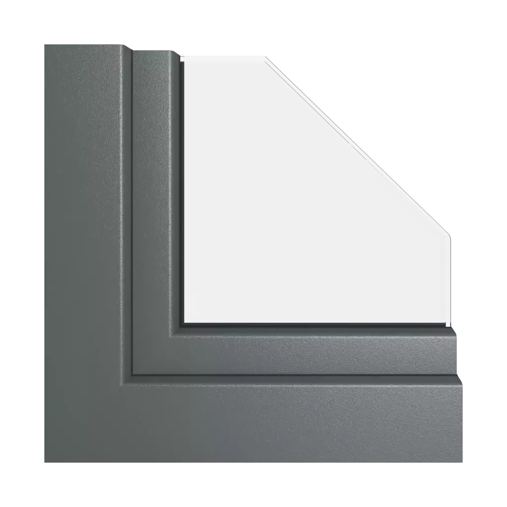 RAL 7016 matt anthracite windows window-profiles gealan s-9000