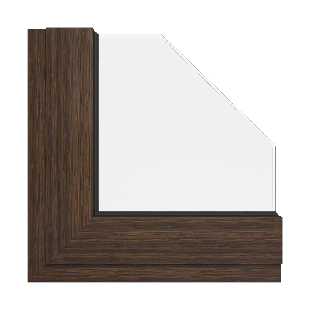 Swamp oak wood effect windows window-color aliplast-colors swamp-oak-wood-effect interior