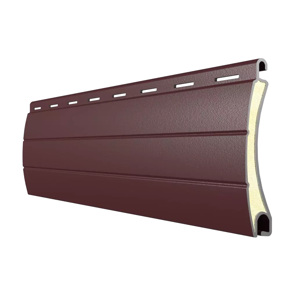 Wine red windows window-accessories roller-blinds aluprof