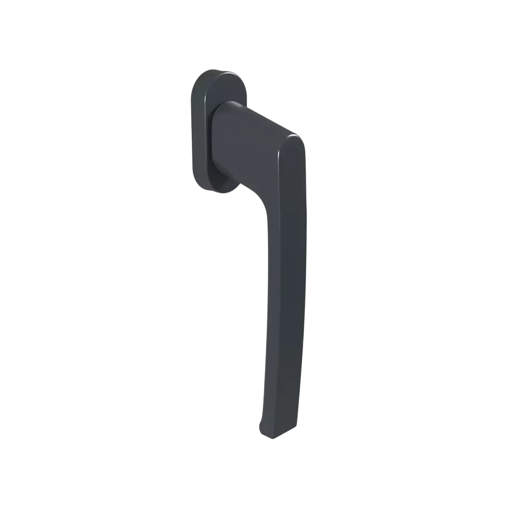 Standard handle PSK anthracite windows window-accessories handles psk standard 