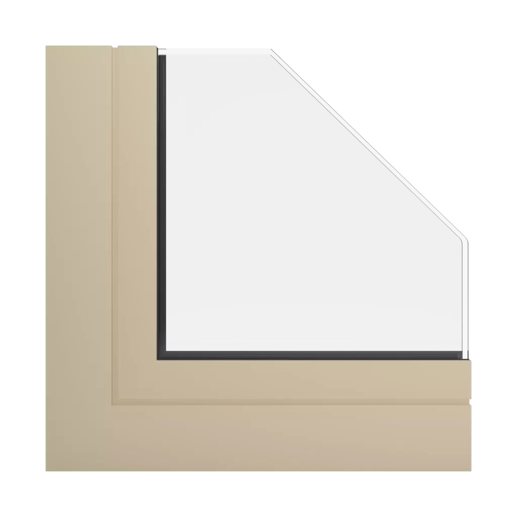 RAL 1014 Ivory windows window-profiles ponzio pe96