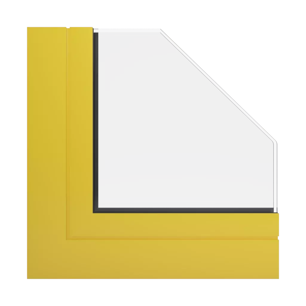 RAL 1018 Zinc yellow windows window-profiles aliplast ultraglide-%E2%9C%A8