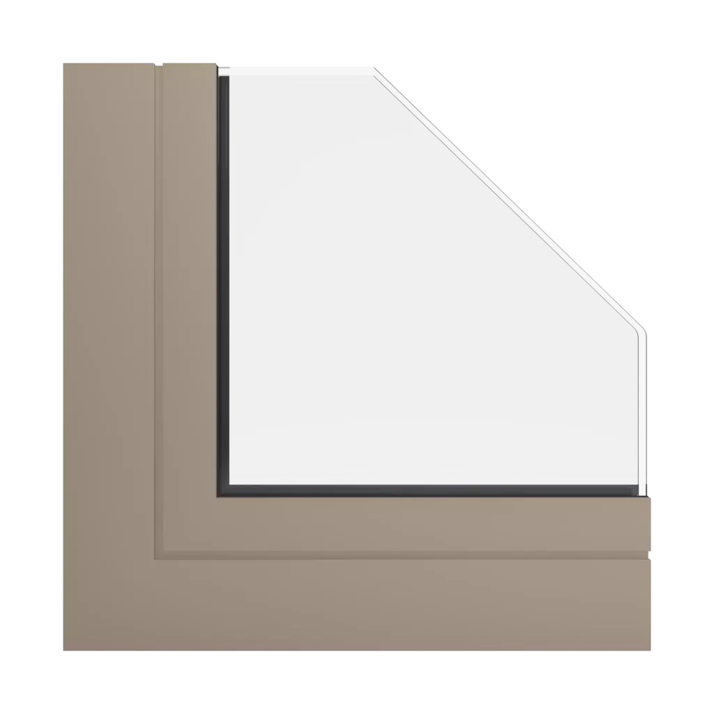 RAL 1019 Grey beige windows window-profiles aliplast ultraglide-%E2%9C%A8