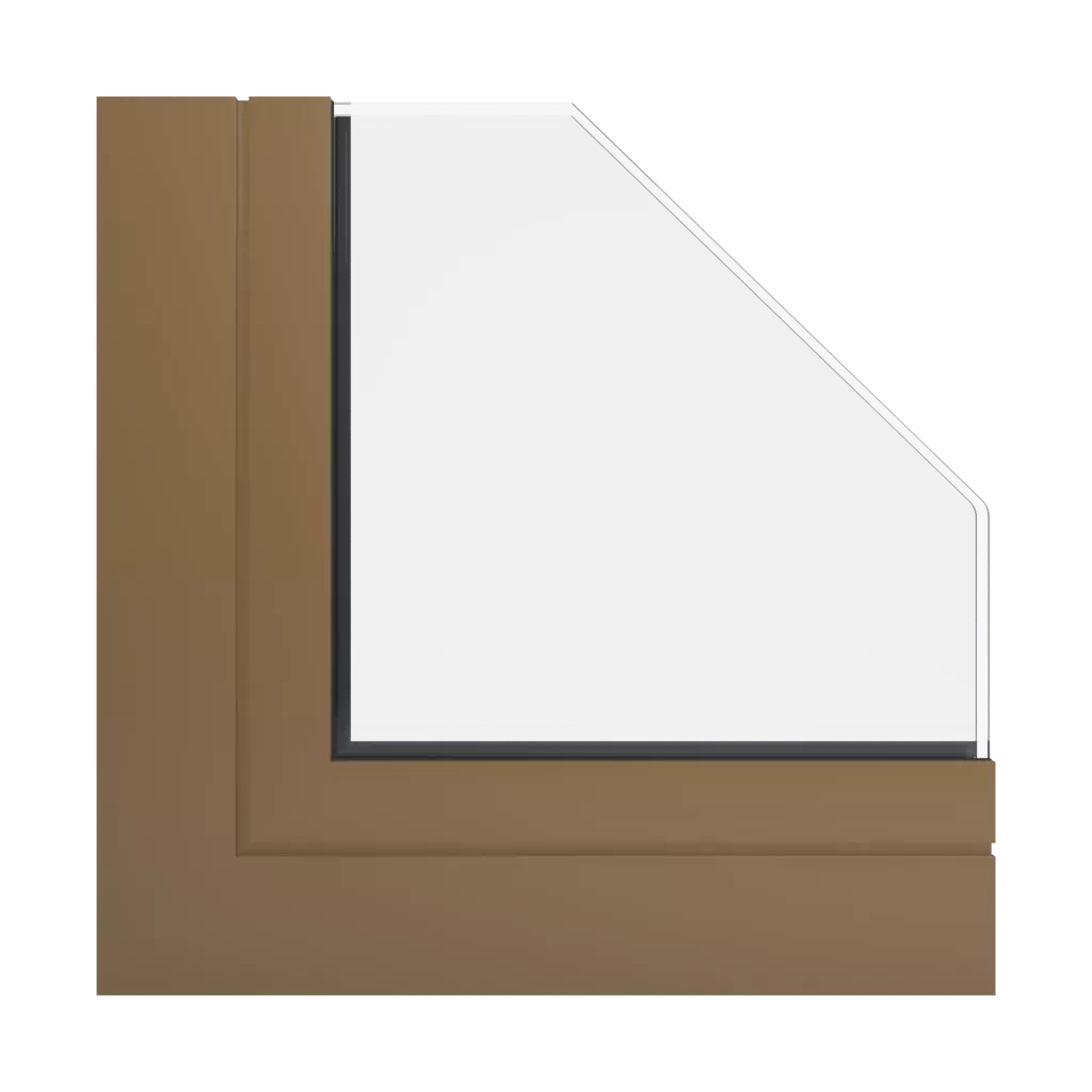 RAL 1036 Pearl gold windows window-profiles aliplast ultraglide-%E2%9C%A8