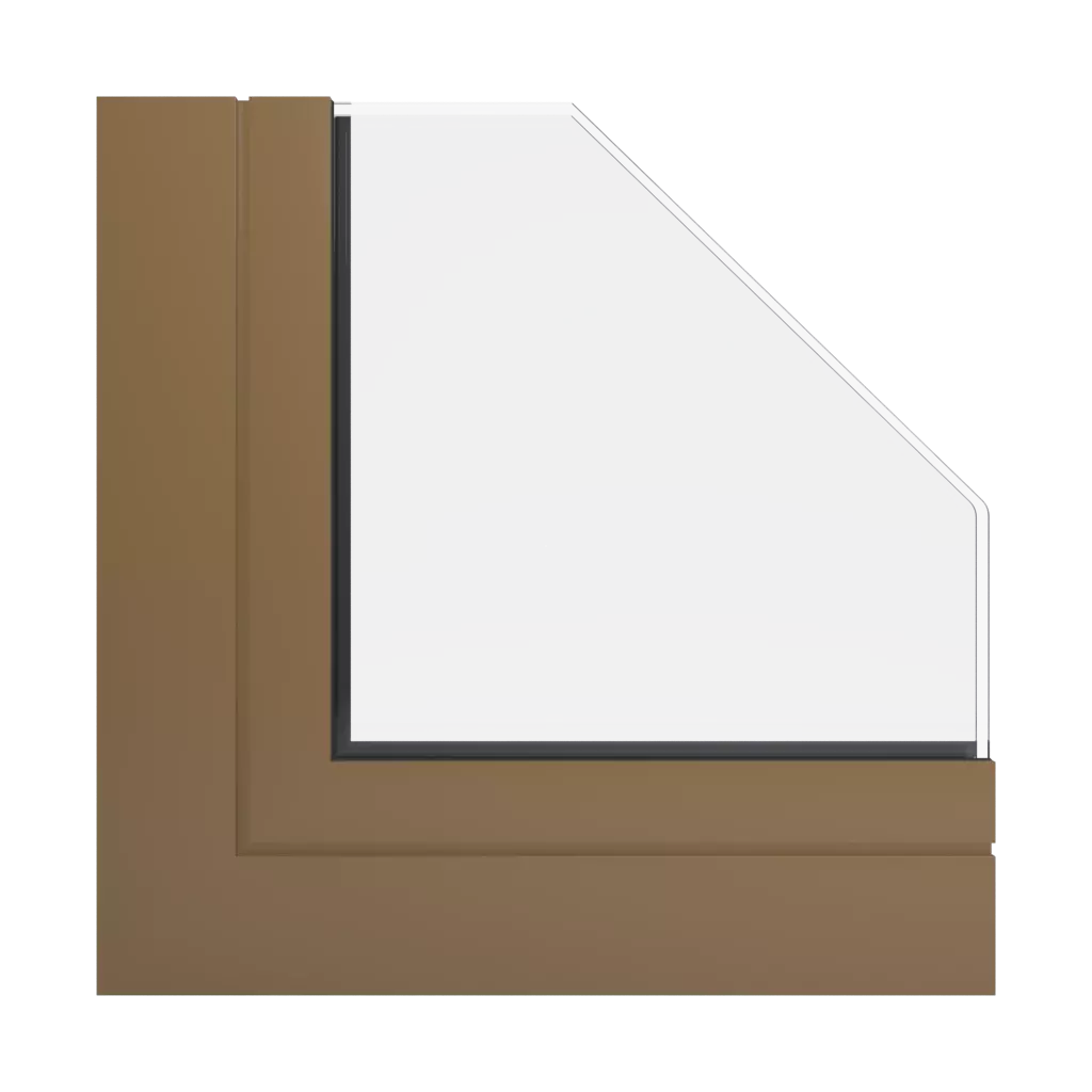 RAL 1036 Pearl gold windows window-color deceuninck-colors 