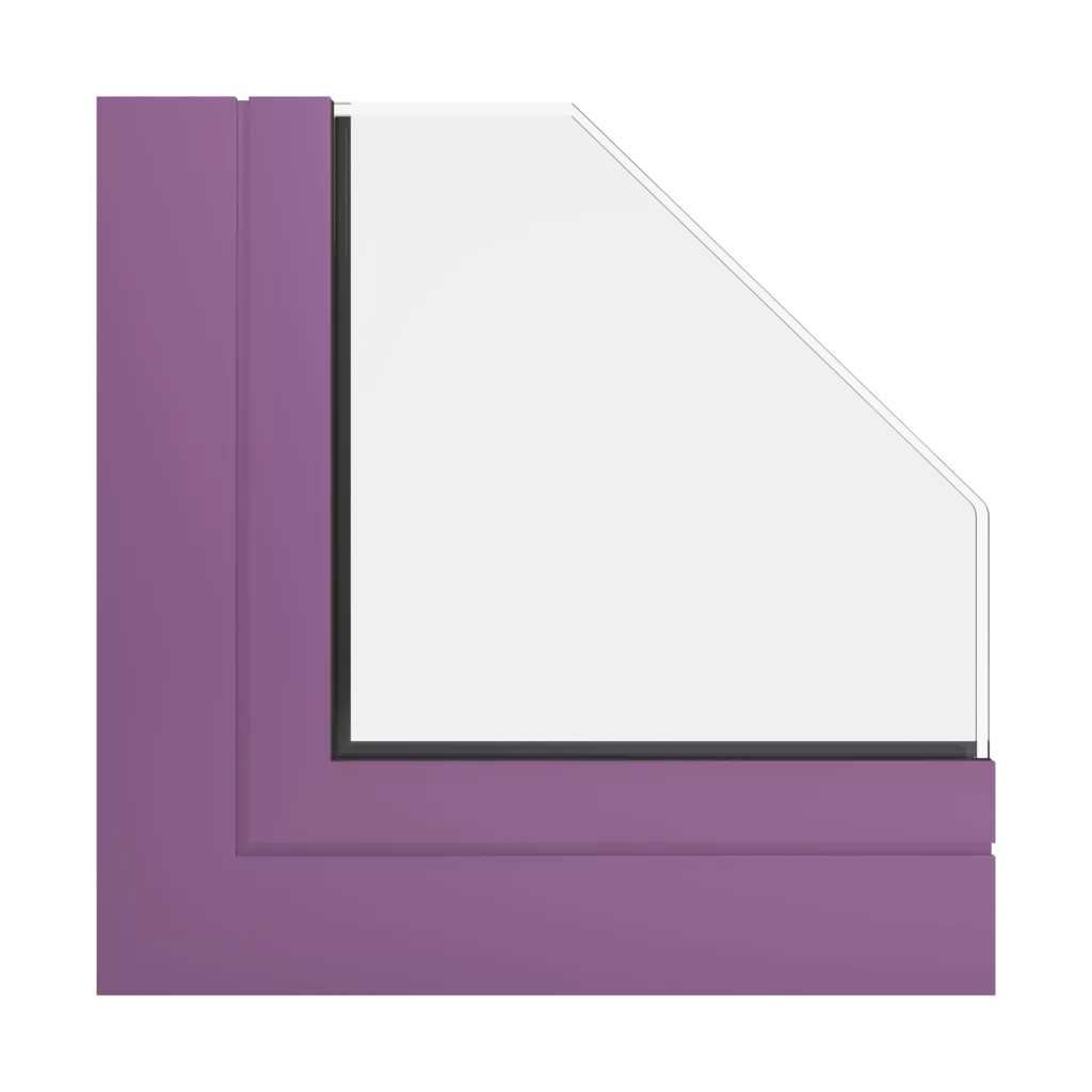 RAL 4001 Red lilac windows window-profiles aluprof mb-86ei