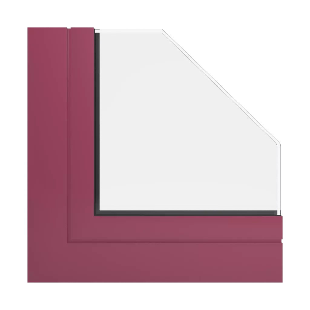 RAL 4002 Red violet windows window-profiles ponzio pe96