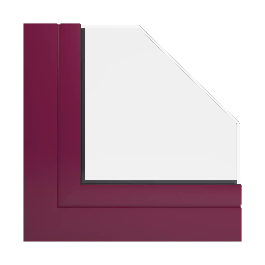 RAL 4004 Claret violet windows window-profiles ponzio pe96