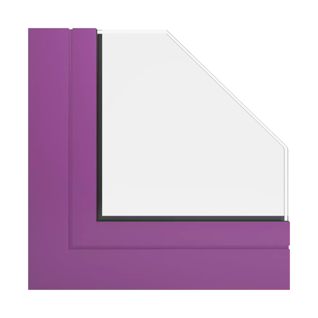 RAL 4008 Signal violet windows window-profiles aliplast ultraglide-%E2%9C%A8