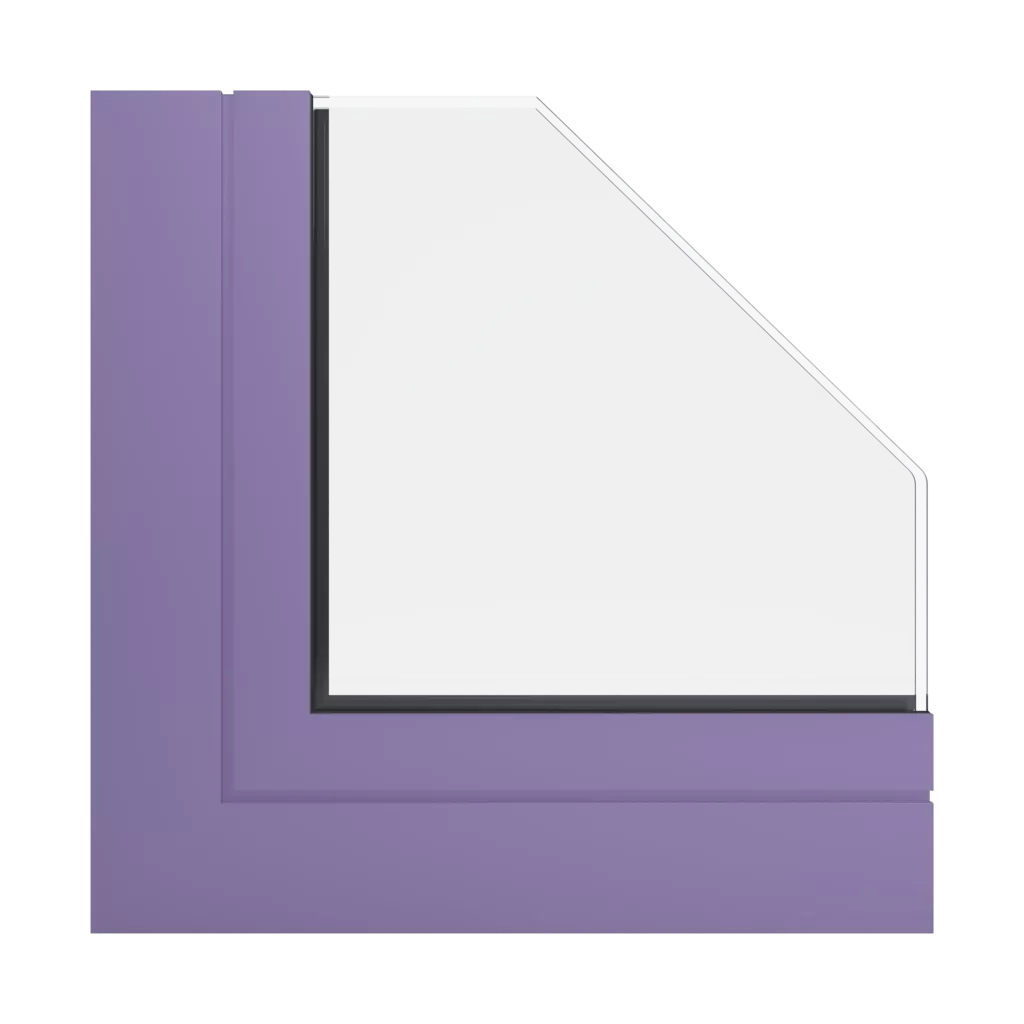 RAL 4011 Pearl violet windows window-profiles aliplast ultraglide-%E2%9C%A8