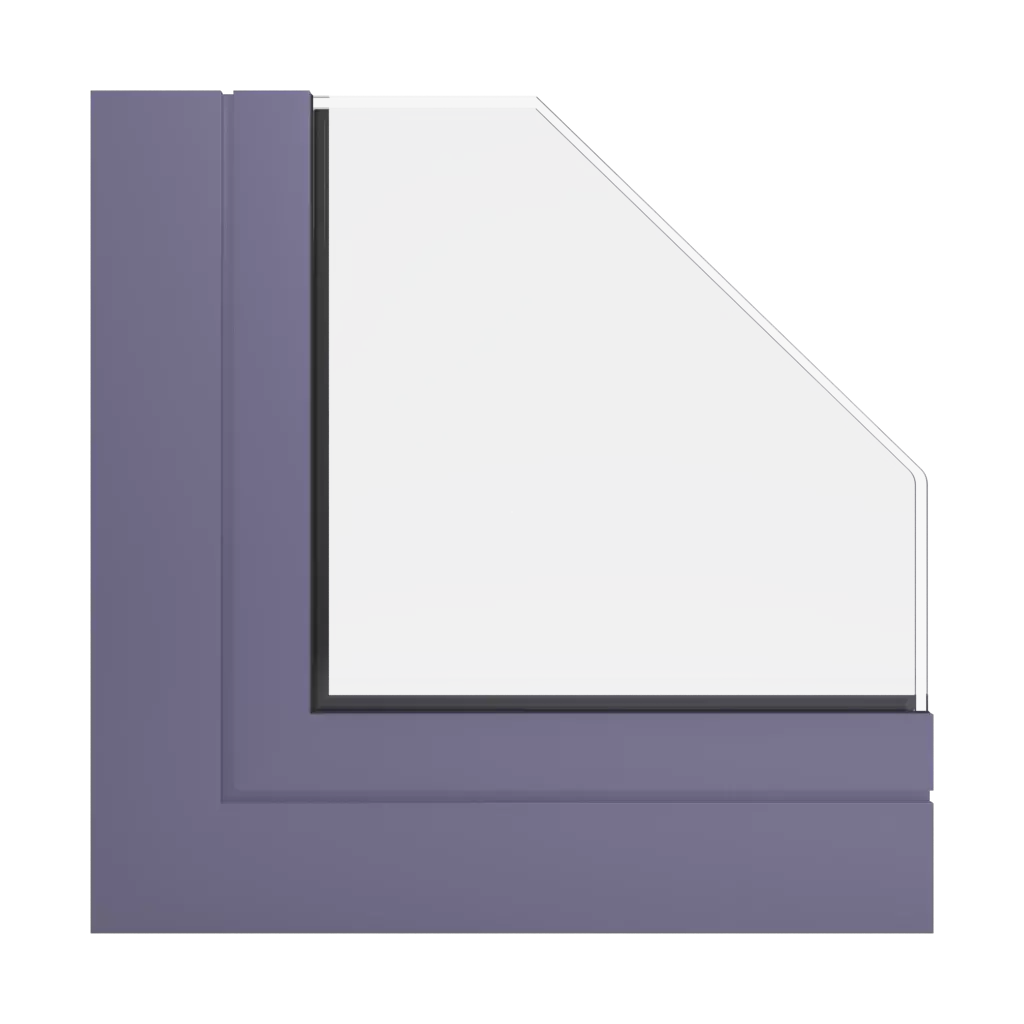 RAL 4012 Pearl blackberry windows window-profiles ponzio pe96