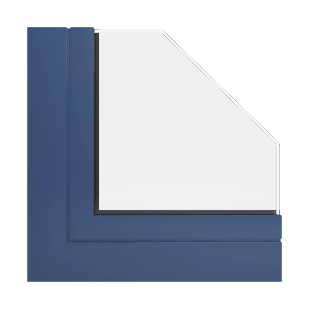 RAL 5000 Violet blue windows window-profiles aluprof mb-118ei