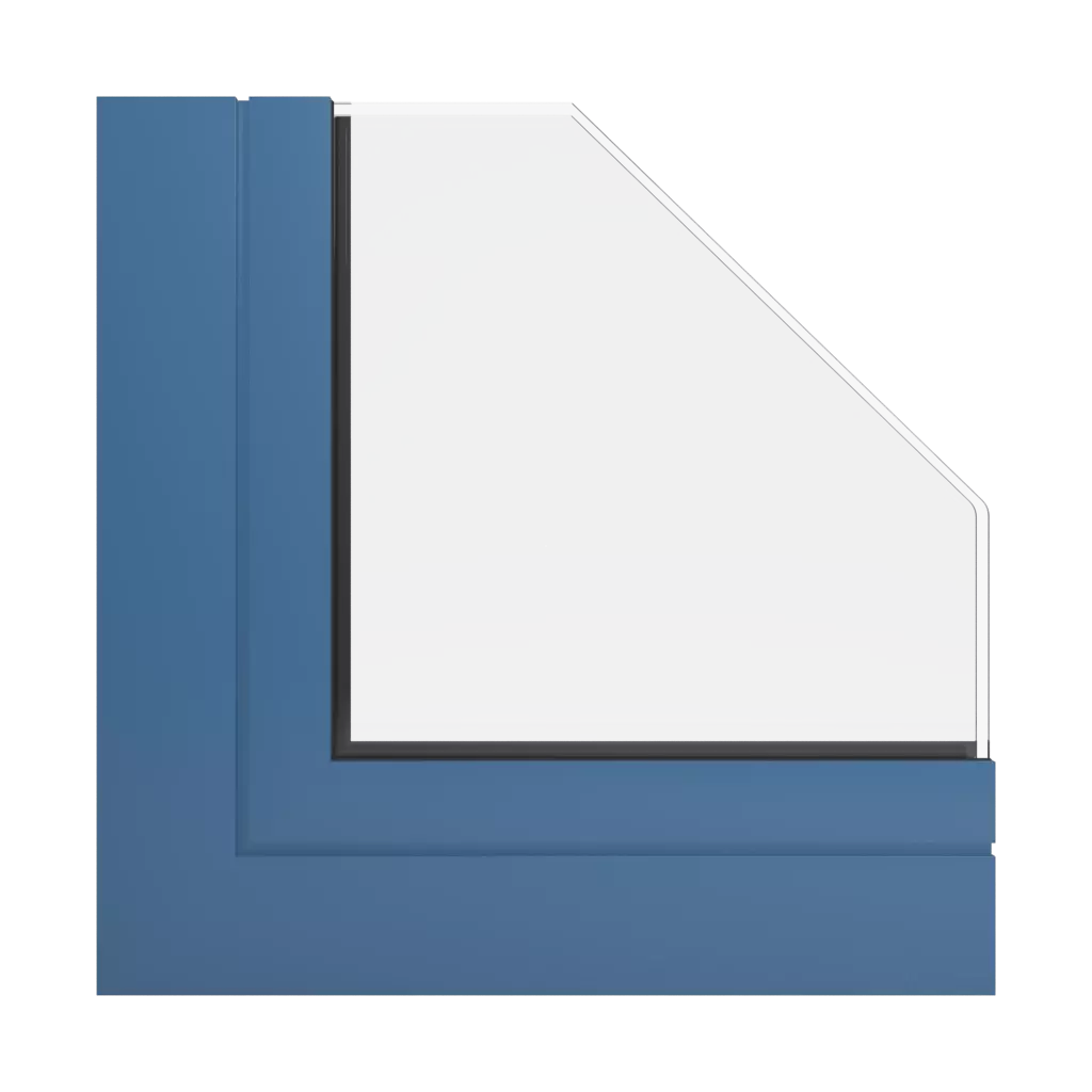 RAL 5007 Brilliant blue windows window-profiles aliplast ultraglide-%E2%9C%A8
