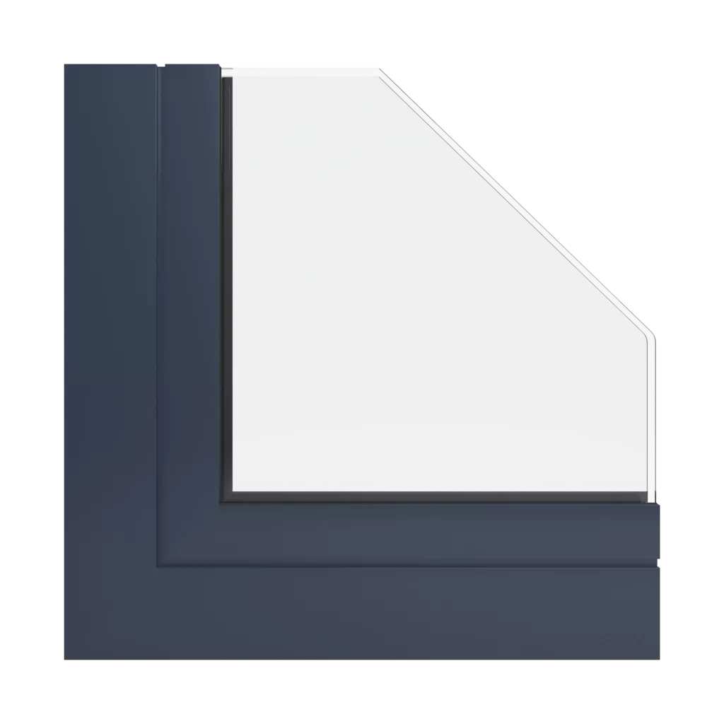 RAL 5008 Grey blue windows window-profiles aliplast ultraglide-%E2%9C%A8