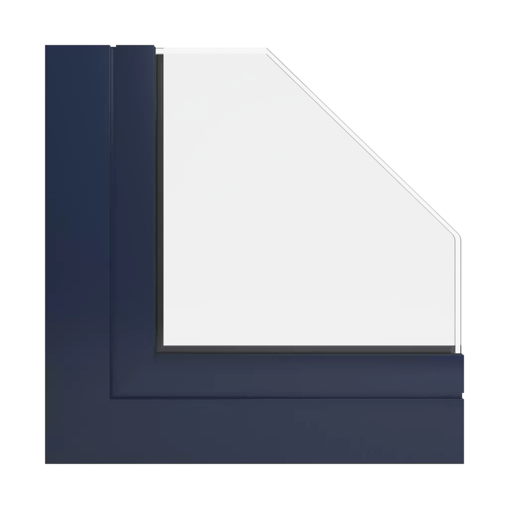 RAL 5011 Steel blue windows window-profiles aliplast ultraglide-%E2%9C%A8