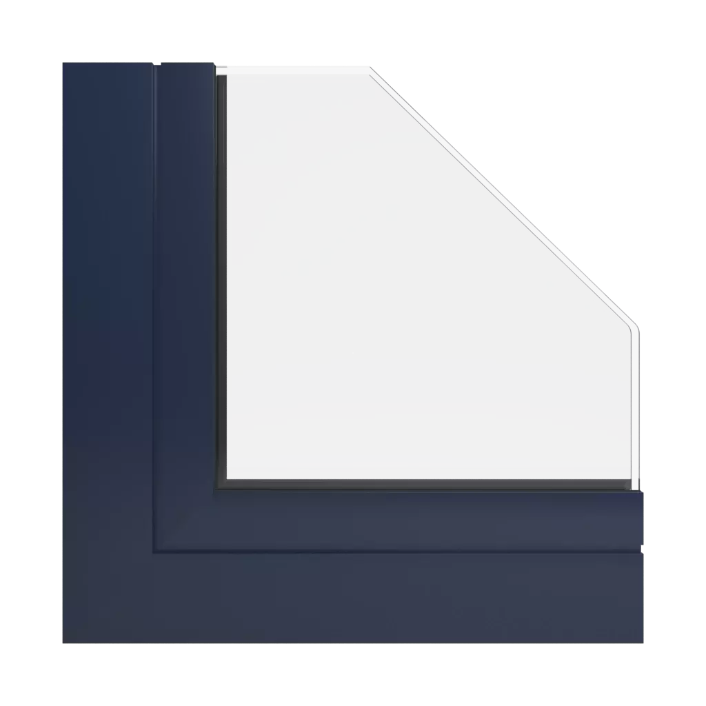 RAL 5011 Steel blue windows window-color deceuninck-colors 