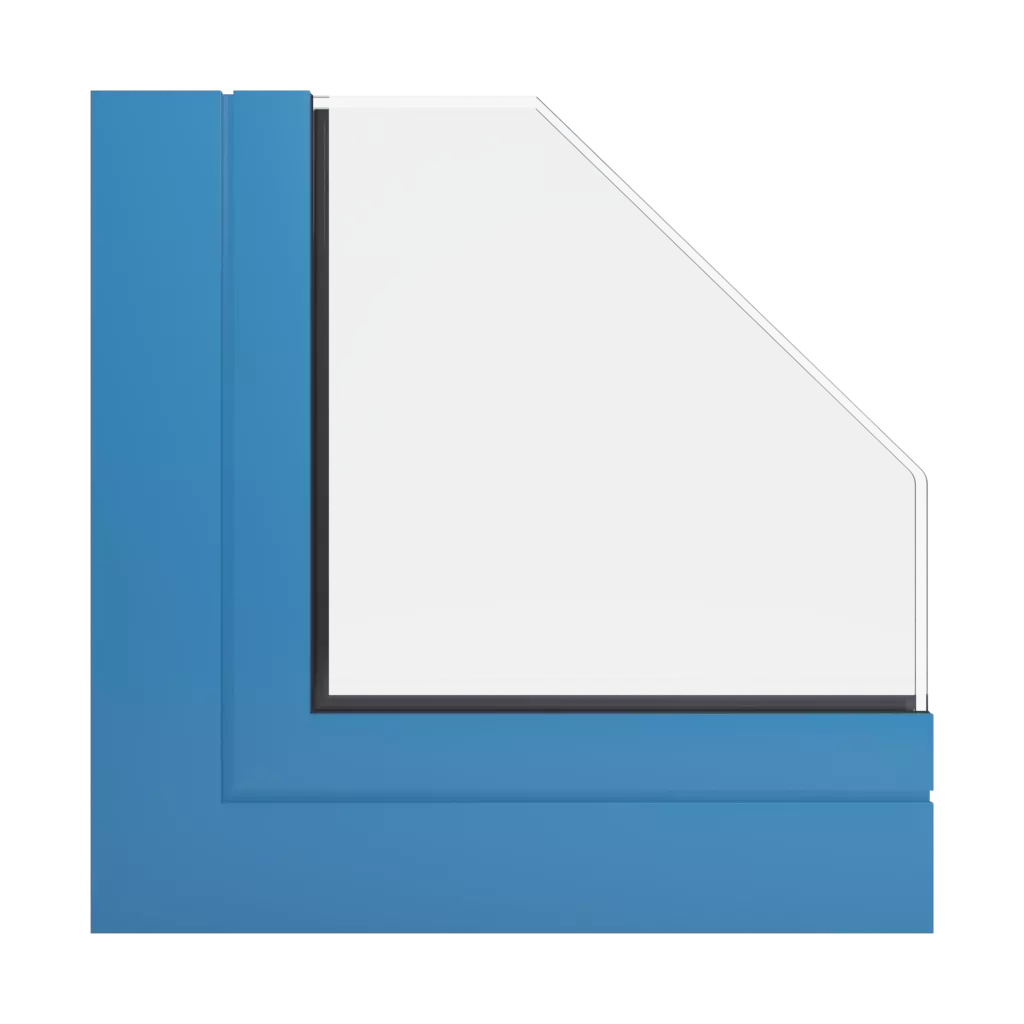 RAL 5012 Light blue windows window-profiles aluprof mb-sr50n-ei-effect