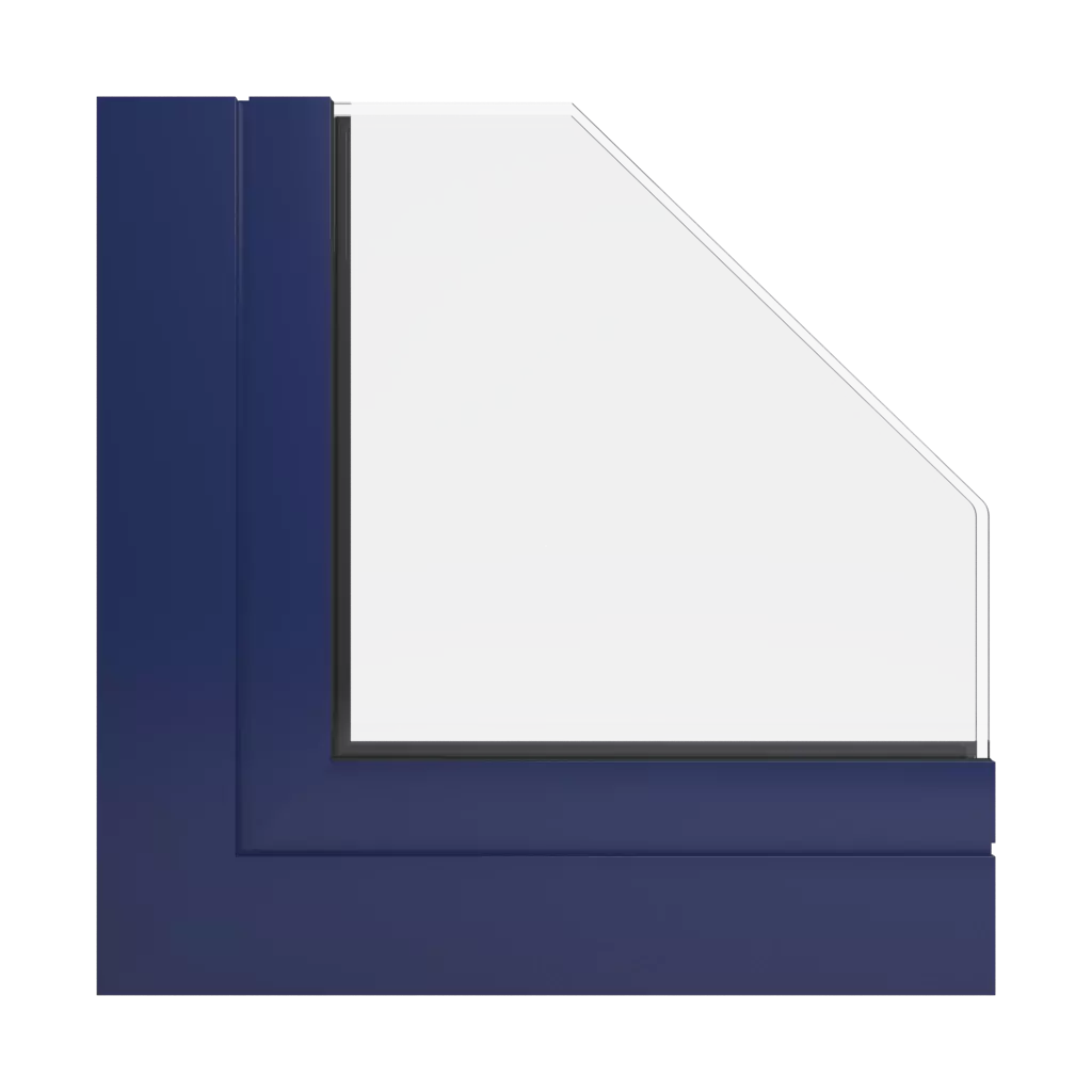 RAL 5013 Cobalt blue windows window-profiles aliplast ultraglide-%E2%9C%A8