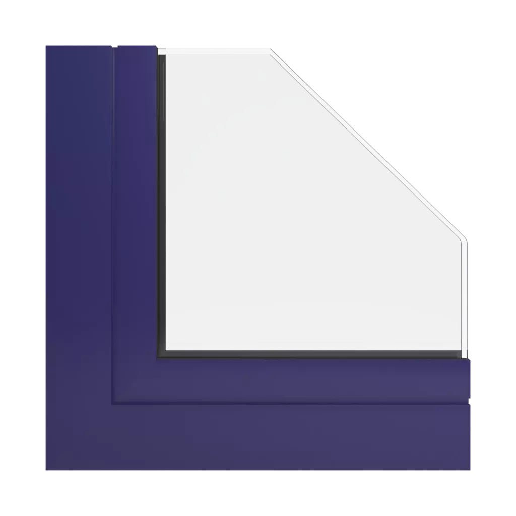 RAL 5022 Night blue windows window-profiles aliplast ultraglide-%E2%9C%A8