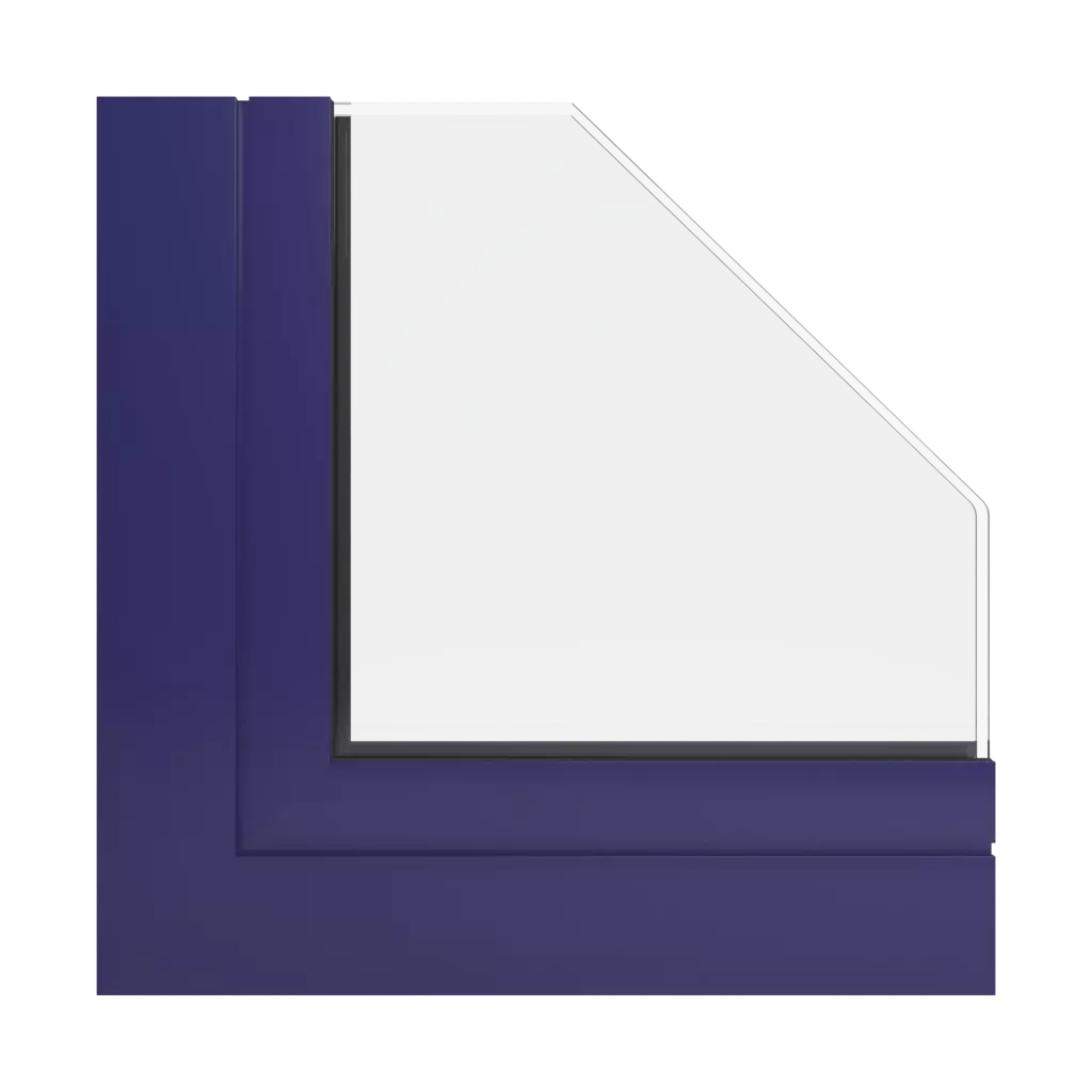 RAL 5022 Night blue windows window-profiles aluprof mb-86-st