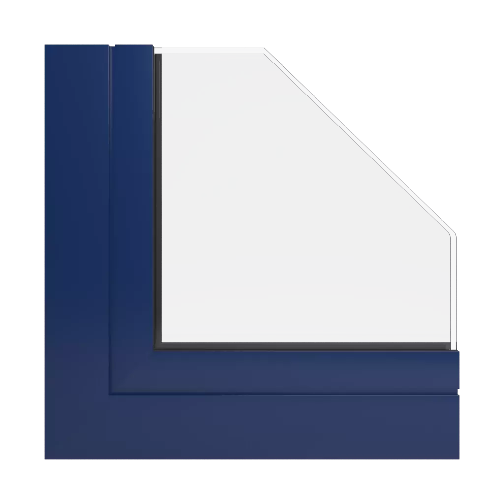 RAL 5026 Pearl night blue windows window-profiles ponzio sl1600tt-hi