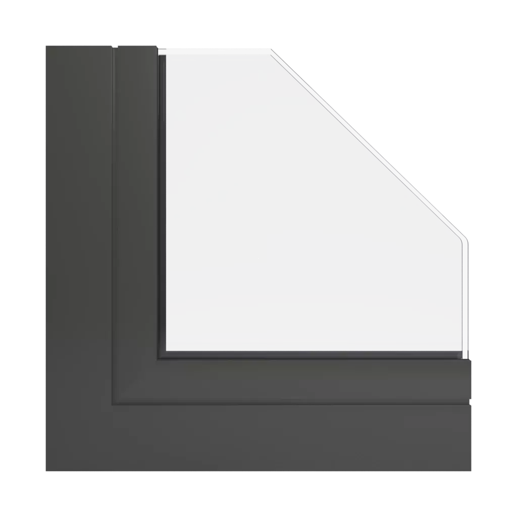 RAL 6006 Grey olive windows window-profiles ponzio pe96