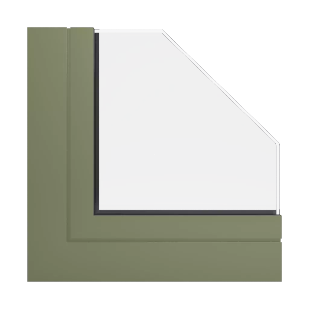 RAL 6013 Reed green windows window-profiles aliplast ultraglide-%E2%9C%A8