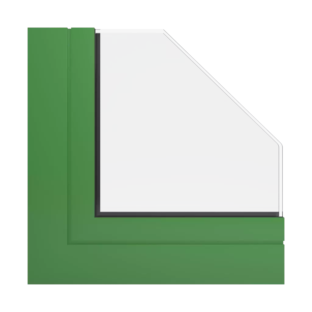 RAL 6017 May green windows window-profiles aliplast ultraglide-%E2%9C%A8
