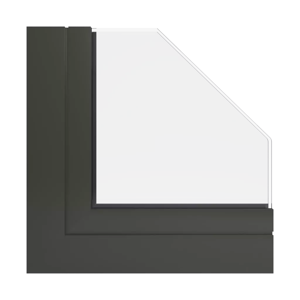 RAL 6022 Olive drab windows window-profiles aliplast ultraglide-%E2%9C%A8