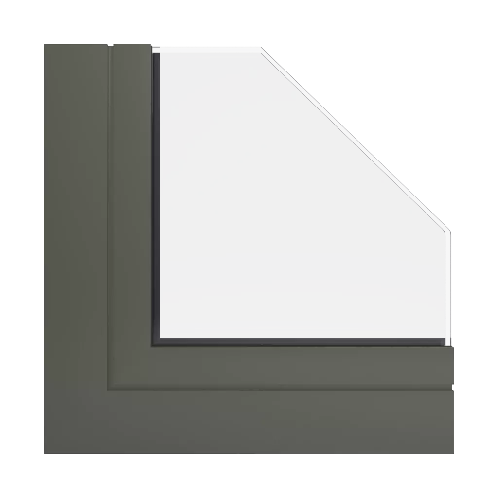 RAL 7013 Brown grey windows window-profiles aliplast ultraglide-%E2%9C%A8