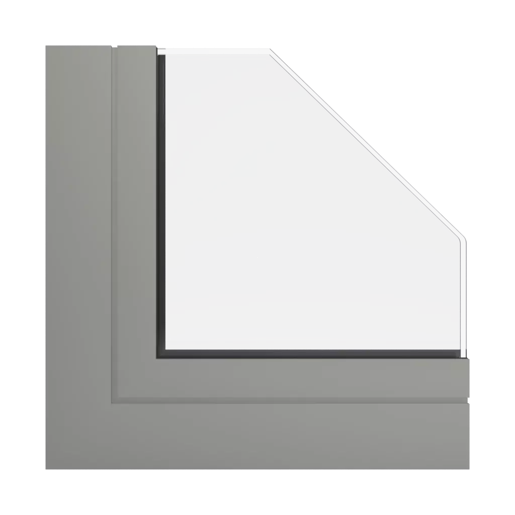RAL 7030 Stone grey windows window-profiles aliplast ultraglide-%E2%9C%A8