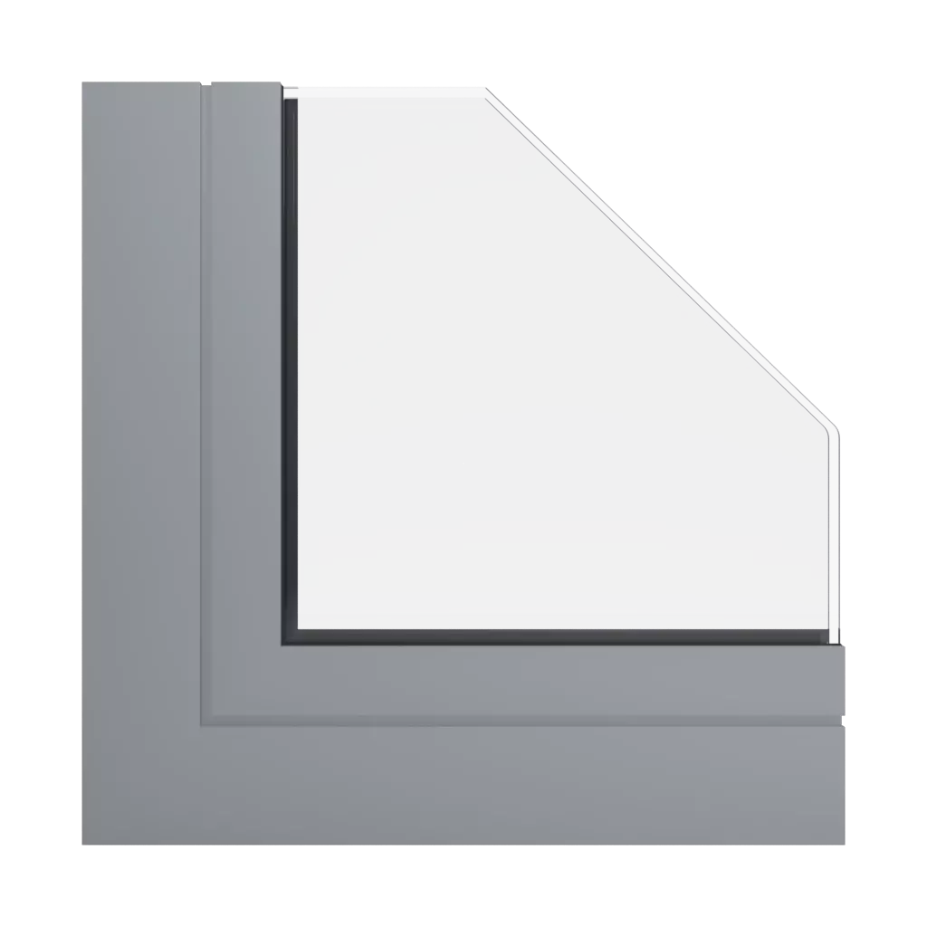 RAL 7042 Traffic grey A windows window-profiles aliplast ultraglide-%E2%9C%A8