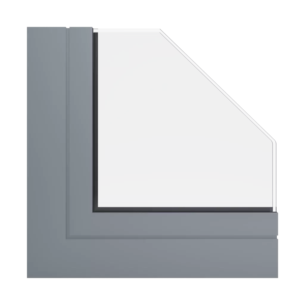 RAL 7046 Telegrey 2 windows window-color ponzio-colors 