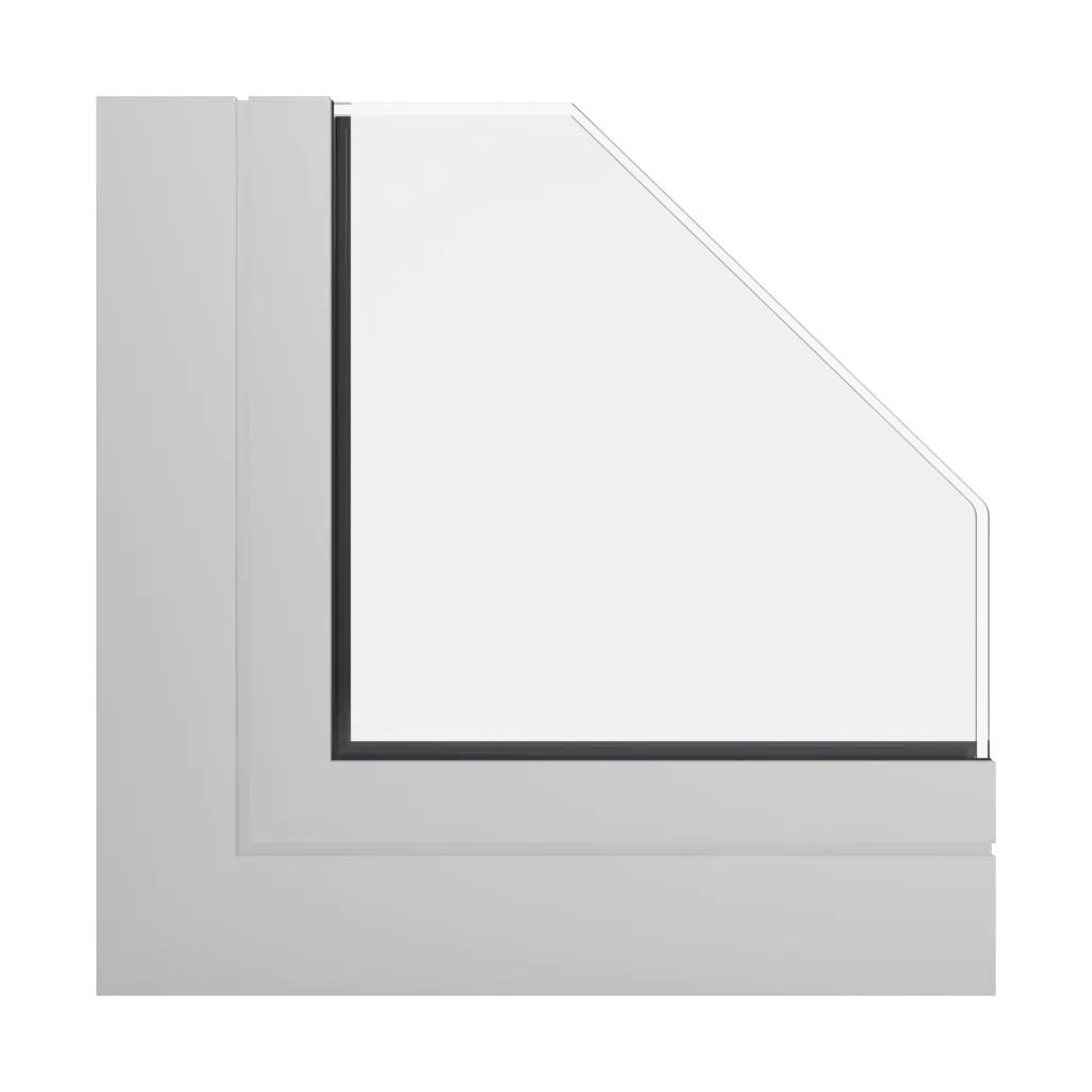 RAL 9002 Grey white products folding-windows    