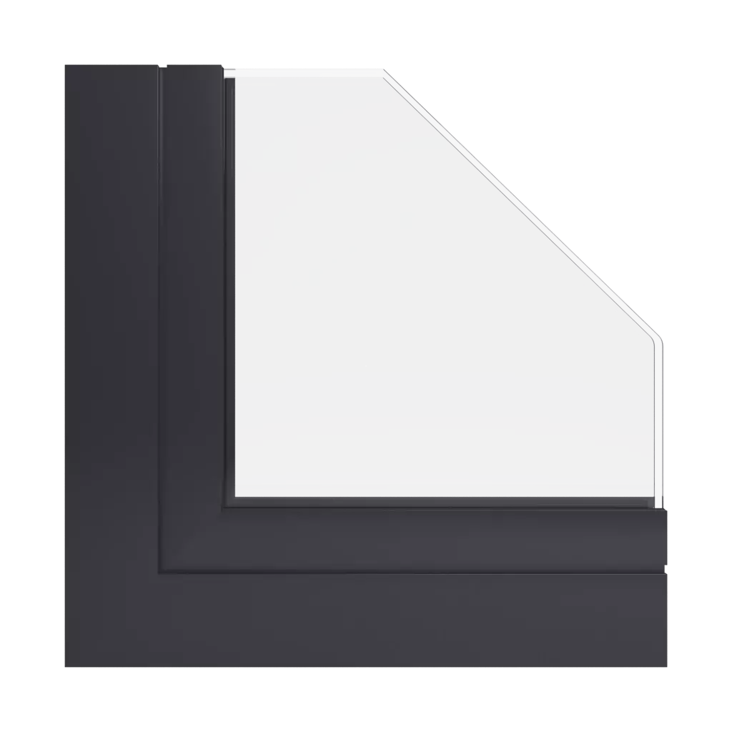 RAL 9004 Signal black windows window-profiles aliplast ultraglide-%E2%9C%A8