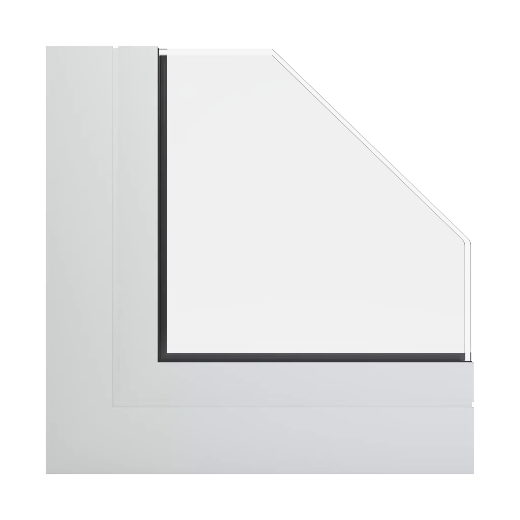RAL 9016 Traffic white windows window-profiles aliplast ultraglide-%E2%9C%A8